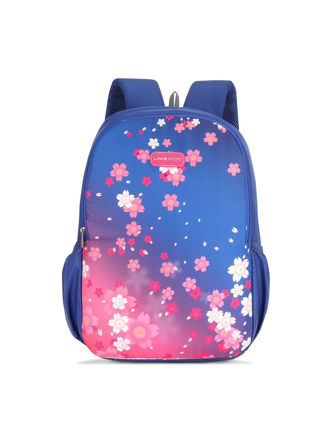 

LAVIE SPORT Unisex Blue & Pink Graphic Backpack