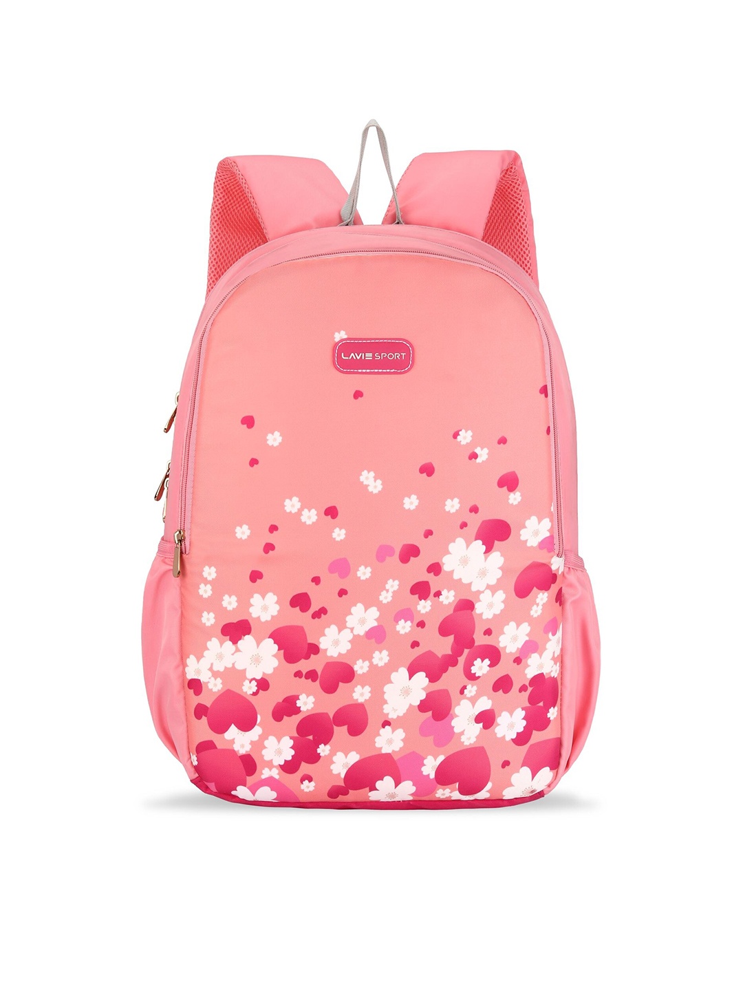 

LAVIE SPORT Unisex Pink & Magenta Graphic Backpack
