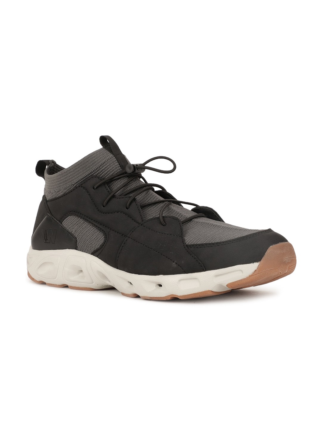 

Weinbrenner Men Black Woven Design Sneakers