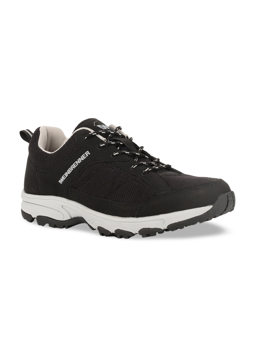 

Weinbrenner Men Black Textured Trekking Shoes