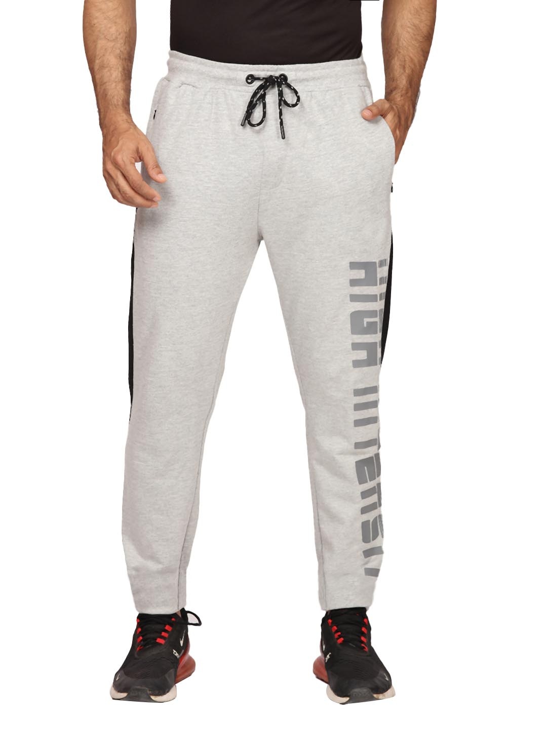 

BULLMER Men Grey Printed Track Pants