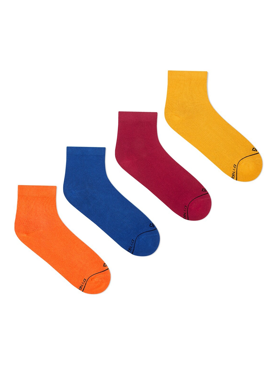 

Dynamocks Women Pack Of 4 Ankle-Length Socks, Blue