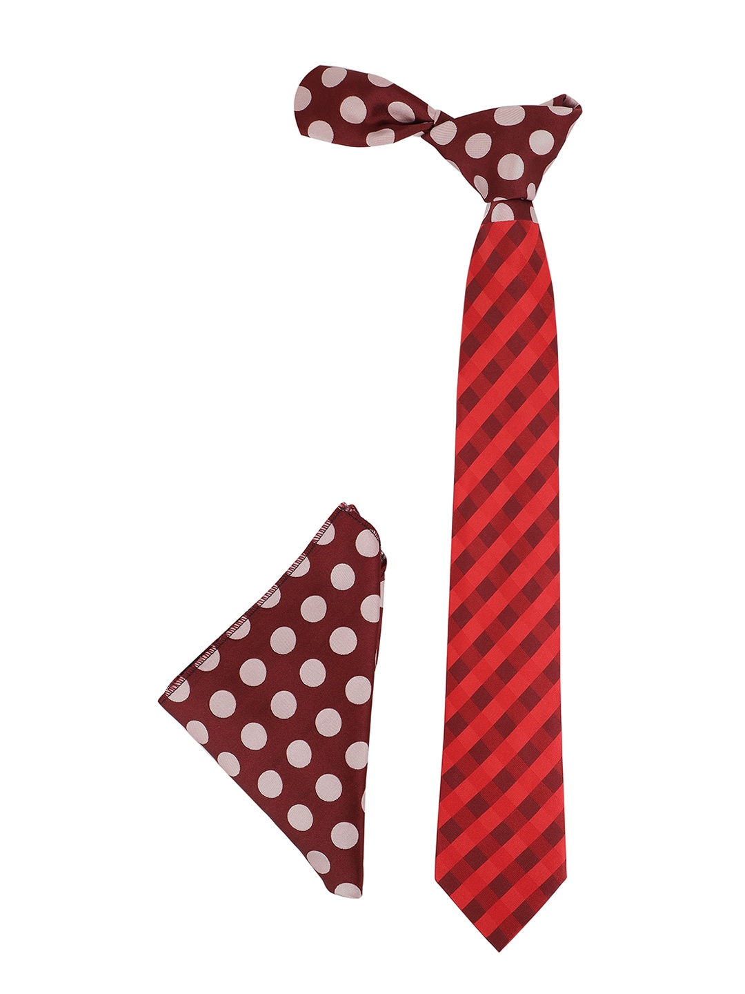 

Alvaro Castagnino Men Maroon & Red Printed Accessory Gift Set