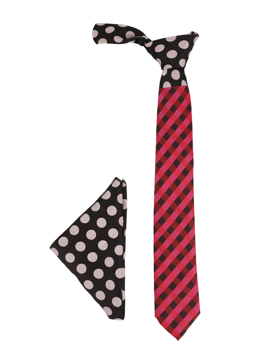 

Alvaro Castagnino Men Black & Red Printed Accessory Gift Set