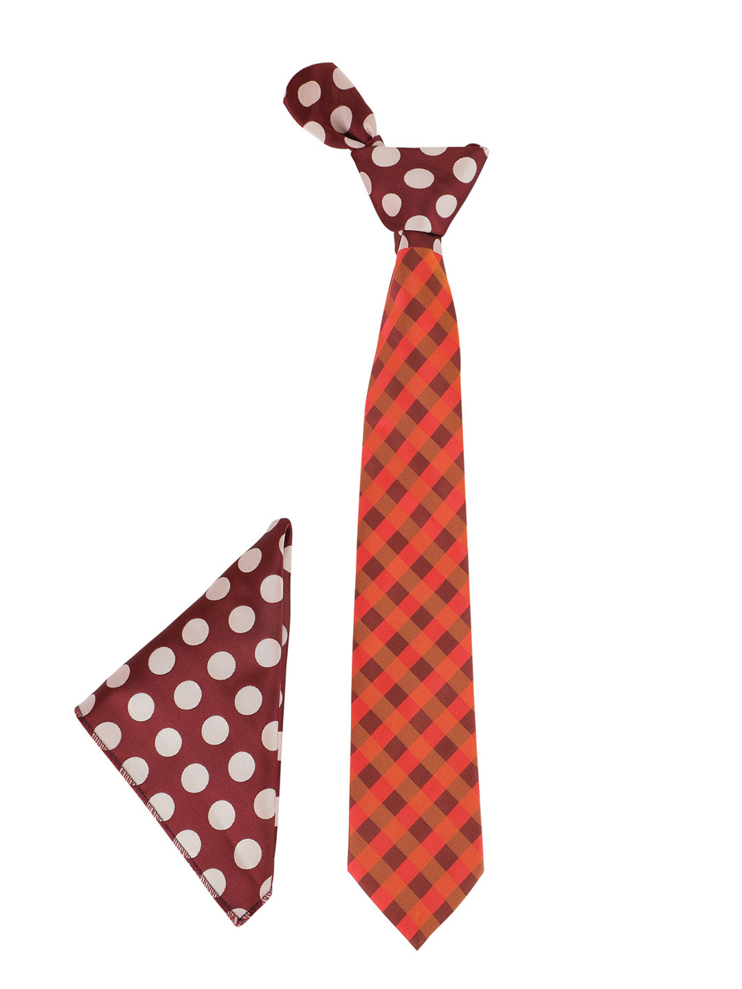 

Alvaro Castagnino Men Printed Microfiber Accessory Gift Set, Maroon