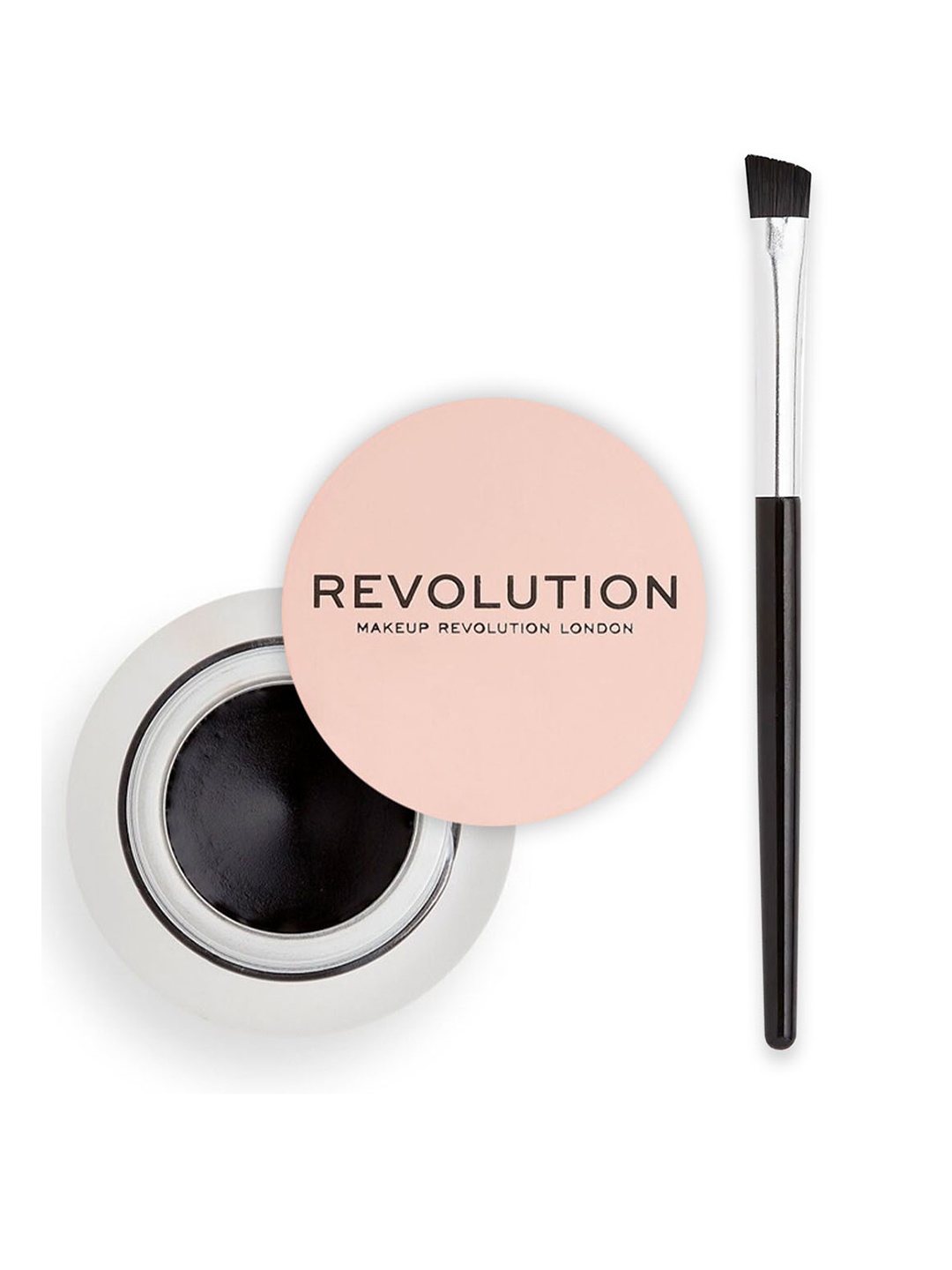 

Makeup Revolution London Gel Eyeliner Pot With Brush - Black