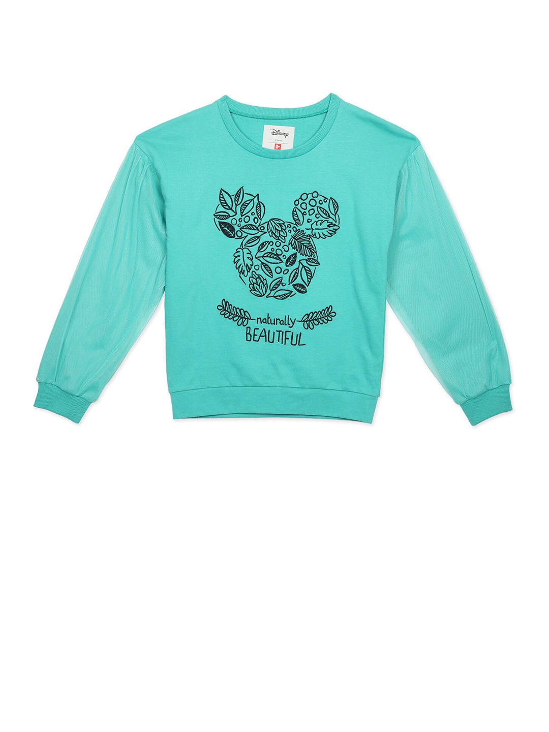 

Colt Girls Blue Printed Sweatshirt