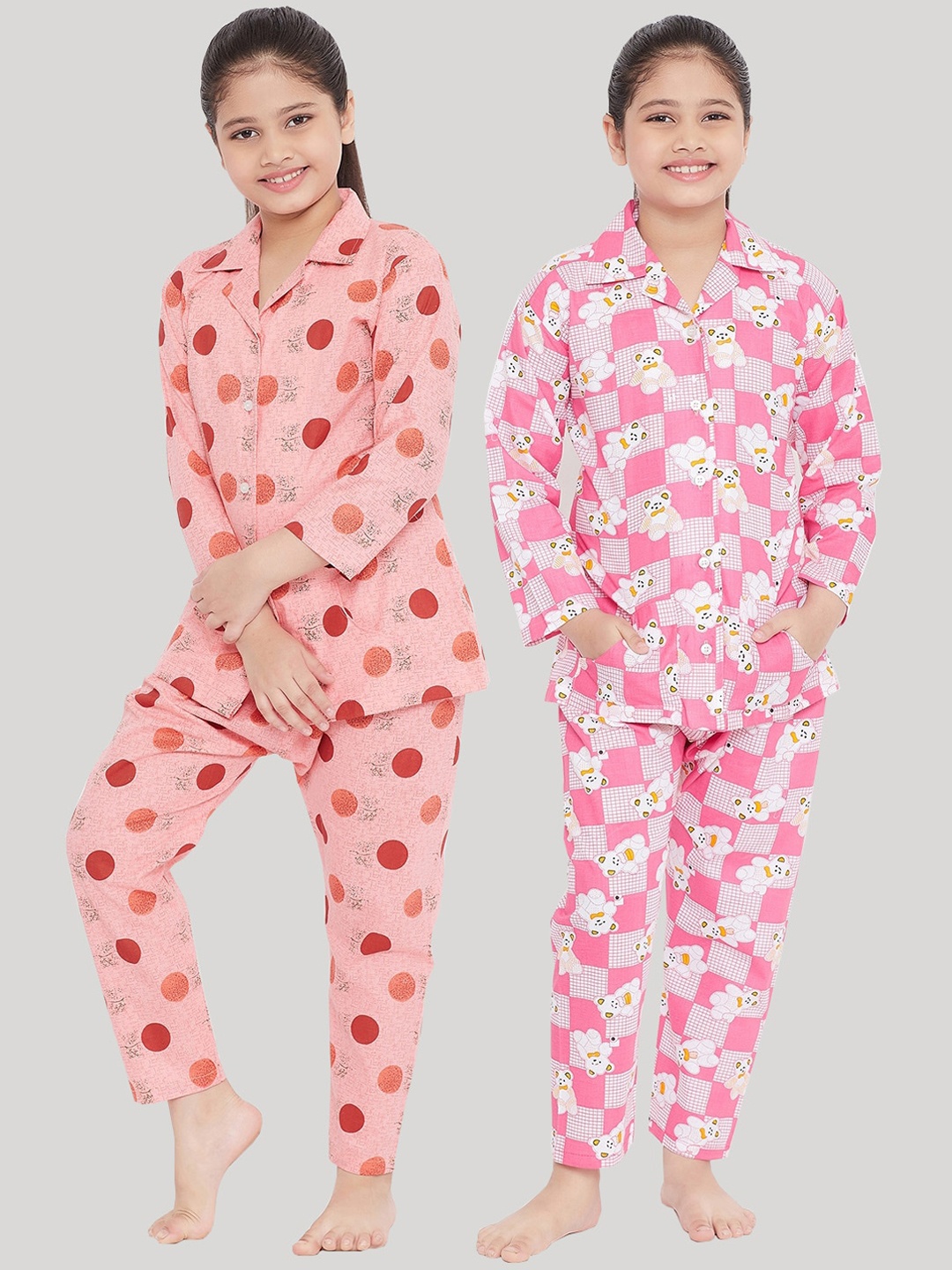 

KYDZI Girls Multi Geometric, Pink