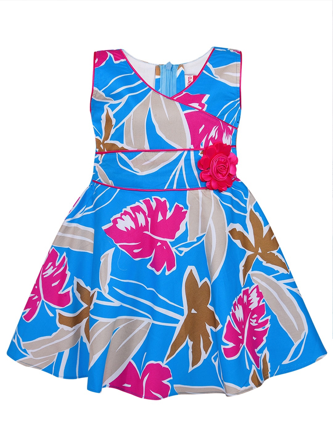 

Wish Karo Blue Floral Dress