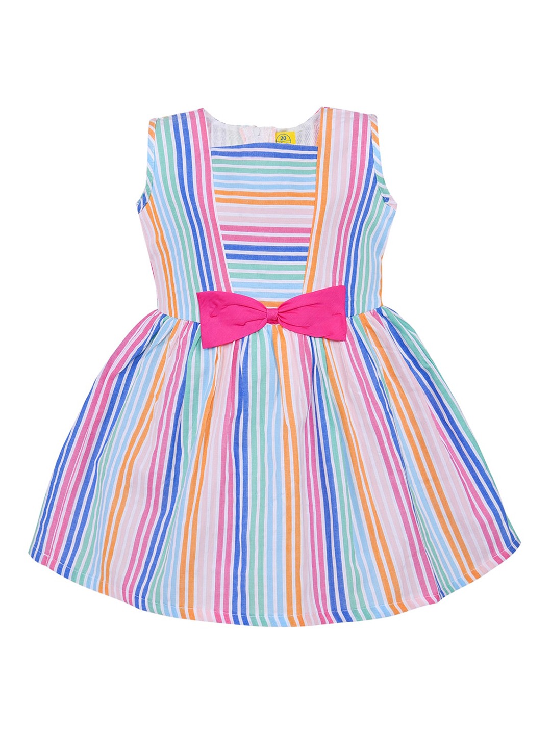 

Wish Karo Multicoloured Striped Dress, Multi