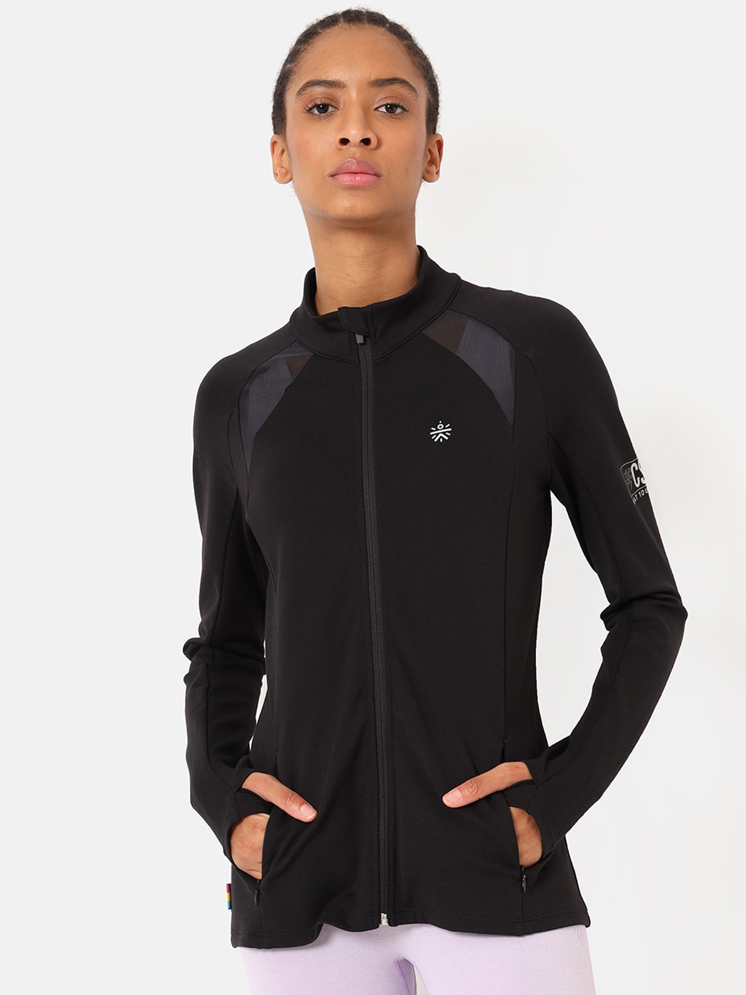 

CULT Colourblocked JacTEC Panel Jacket, Black