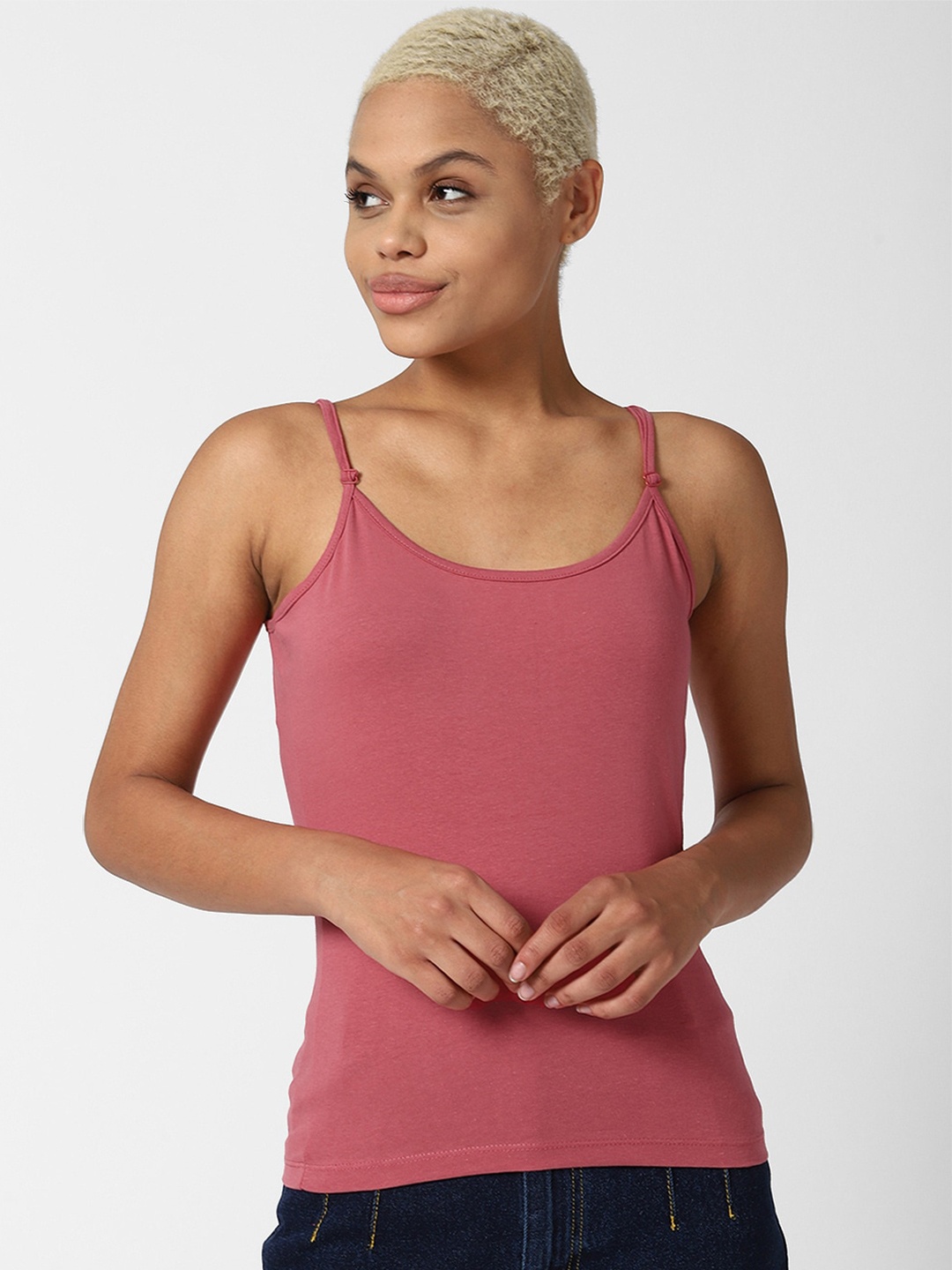 

FOREVER 21 Pink Regular Top