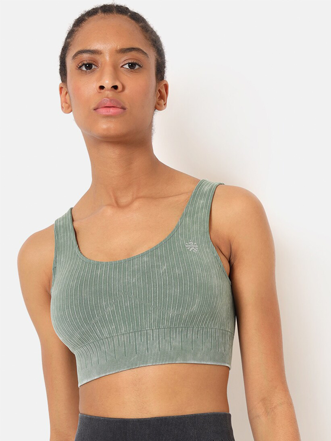 

Cultsport Green Seamless Sky Sports Bra