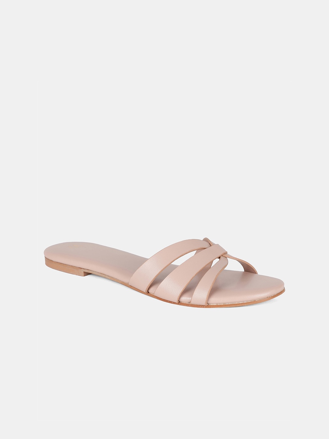 

W Women Pink Open Toe Flats