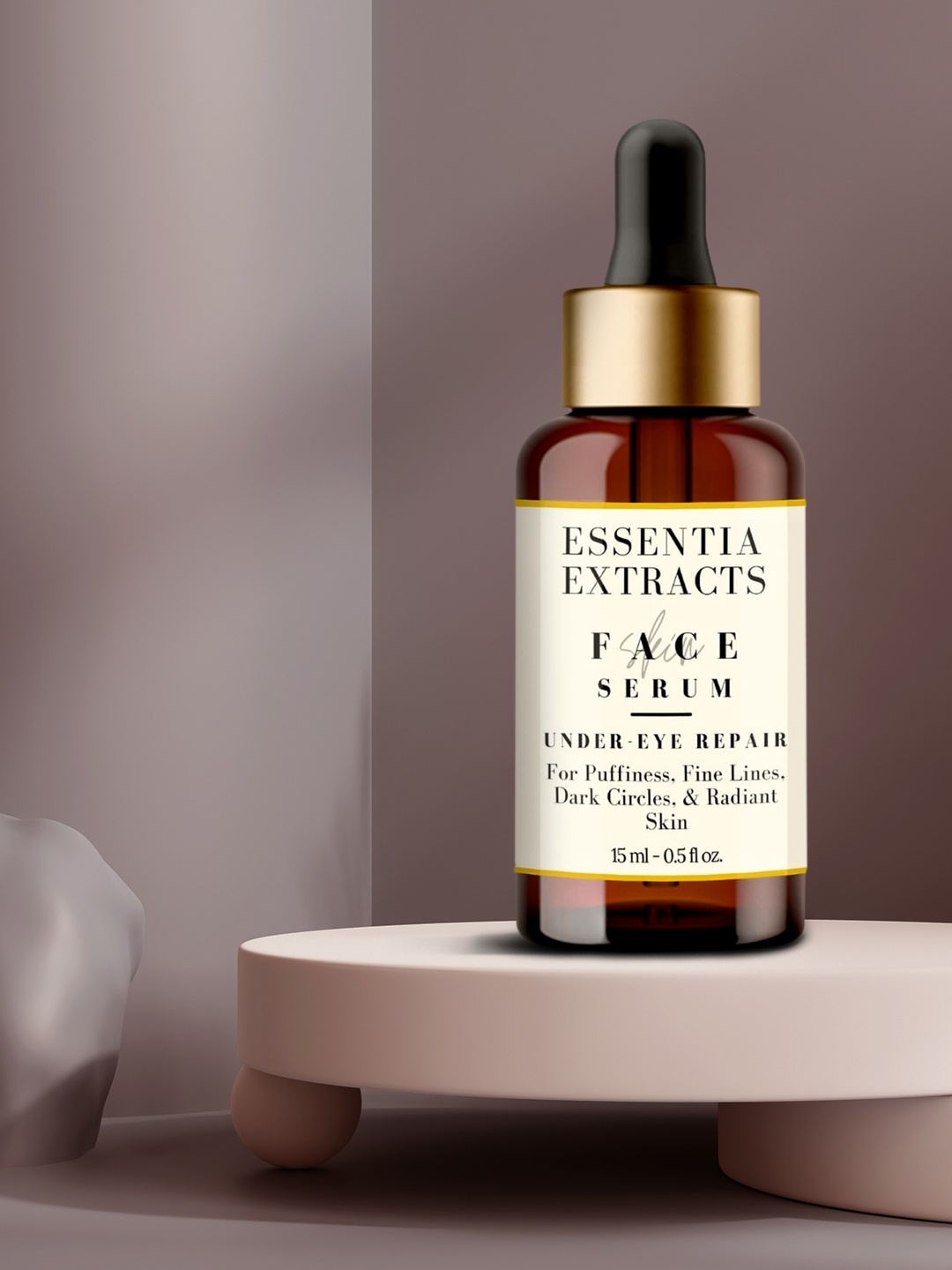 

ESSENTIA EXTRACTS Under-Eye Repair Serum - 15ml, Brown