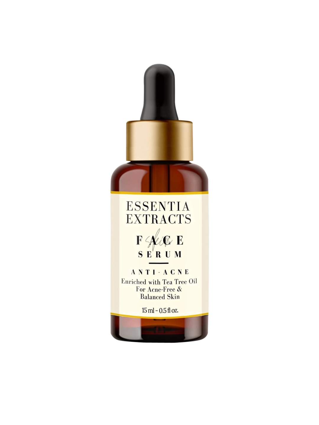 

ESSENTIA EXTRACTS Tea Tree Anti-Acne Facial Serum 15ML, Yellow