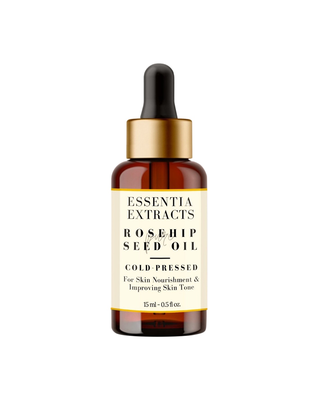 

ESSENTIA EXTRACTS Cold-pressed Rosehip Oil - 15 ml, Yellow