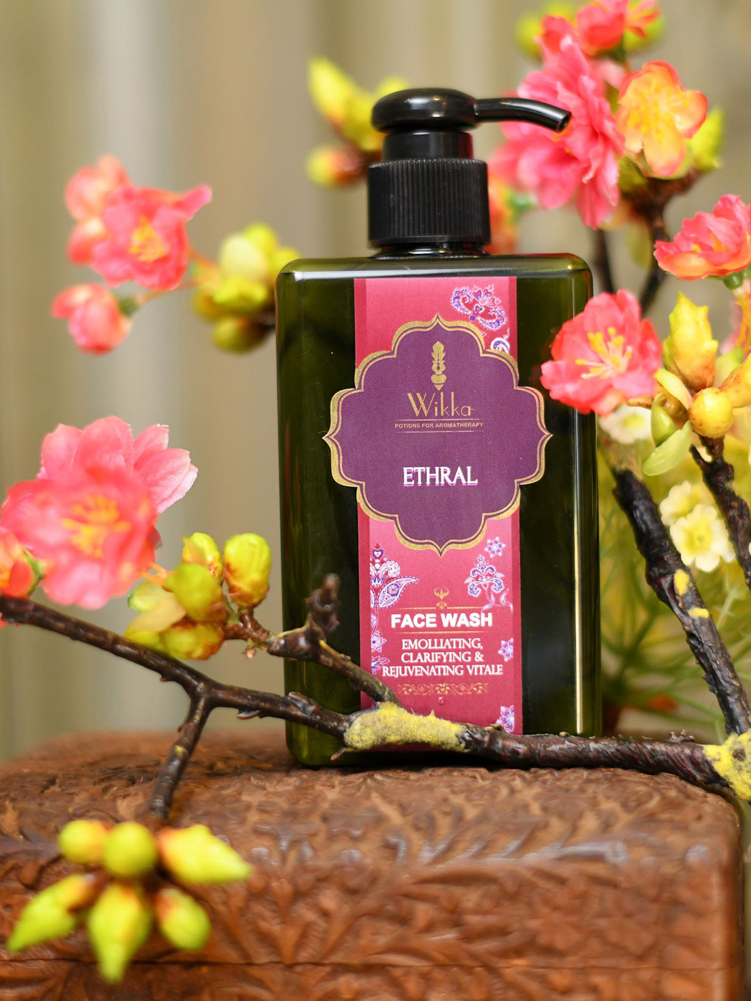 

Wikka Green Lavander Face Wash