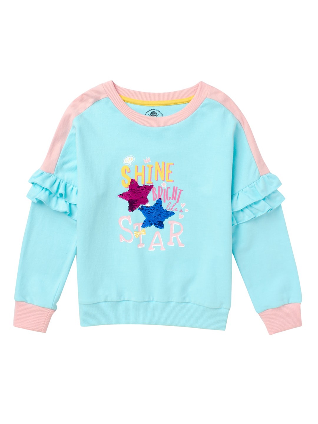 

Cub McPaws Girls Blue Sweatshirt
