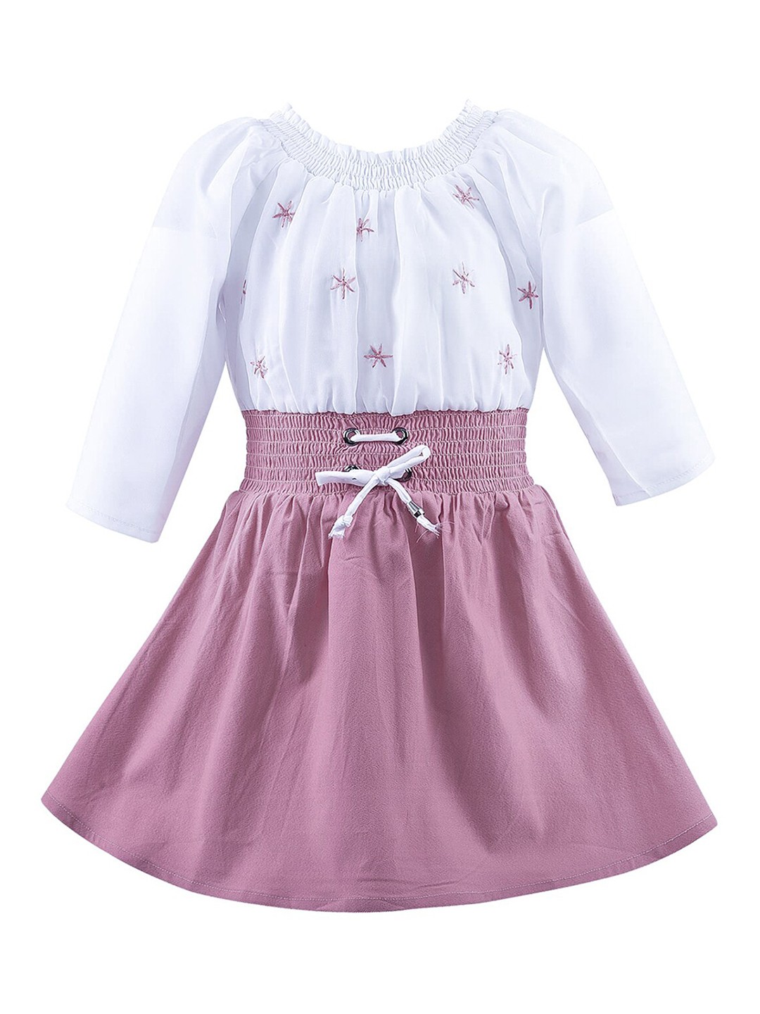

Wish Karo Purple Georgette Dress
