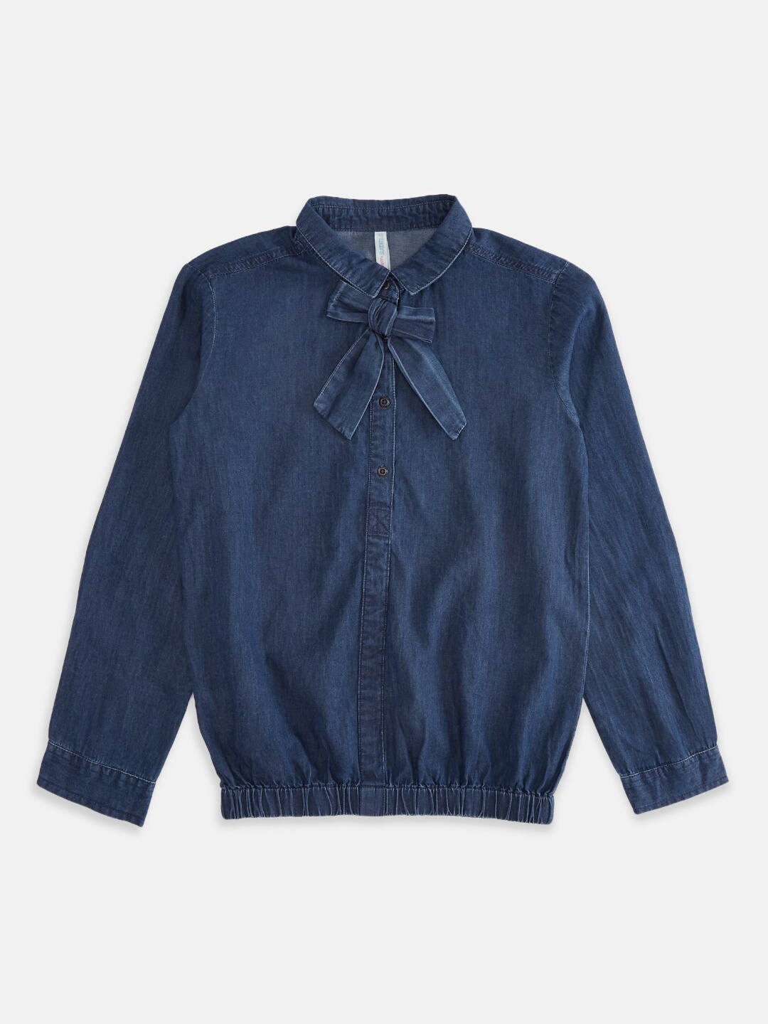 

Pantaloons Junior Blue Blouson Top
