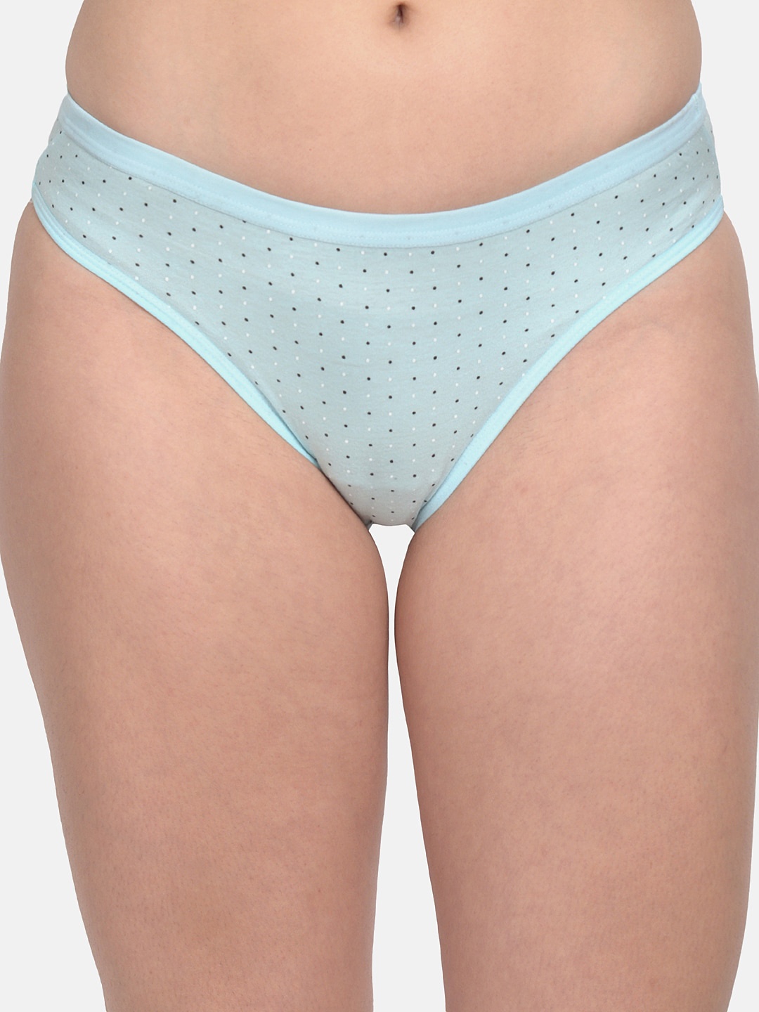 

mod & shy Women Blue & Black Printed Basic Briefs MU174