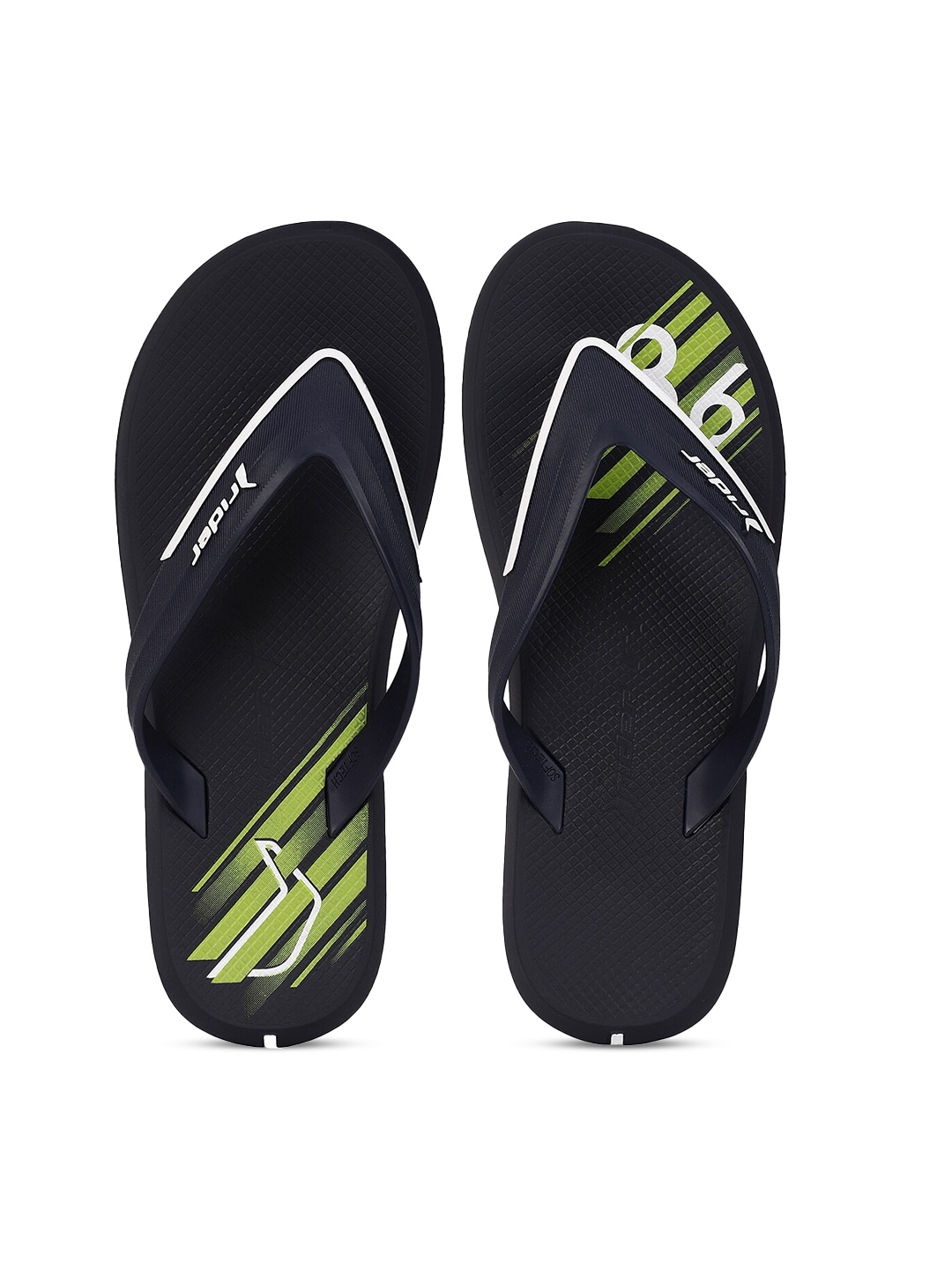 

Rider Men Blue & Green Printed Thong Flip-Flops