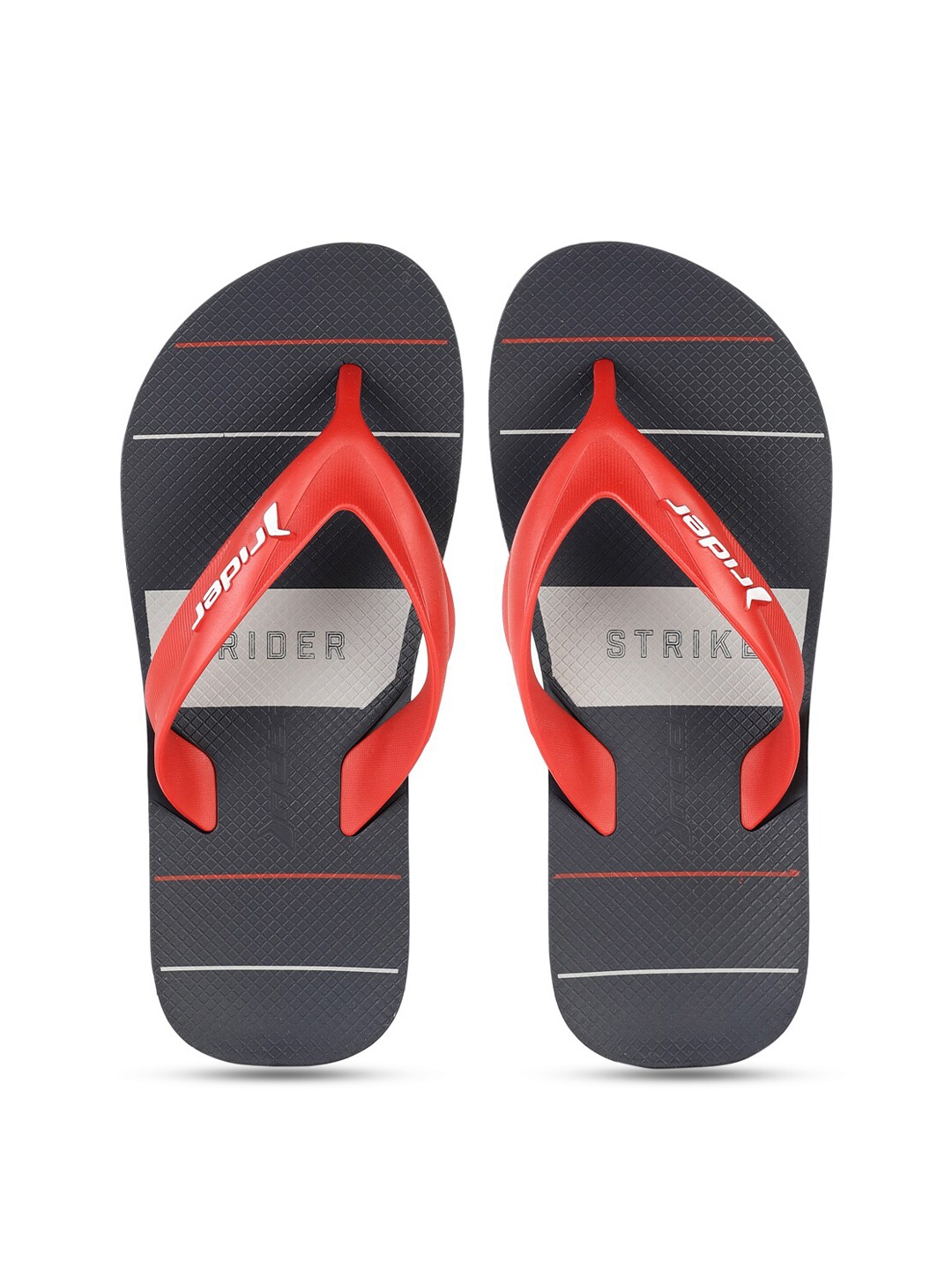 

Rider Men Black & Red Printed Thong Flip-Flops