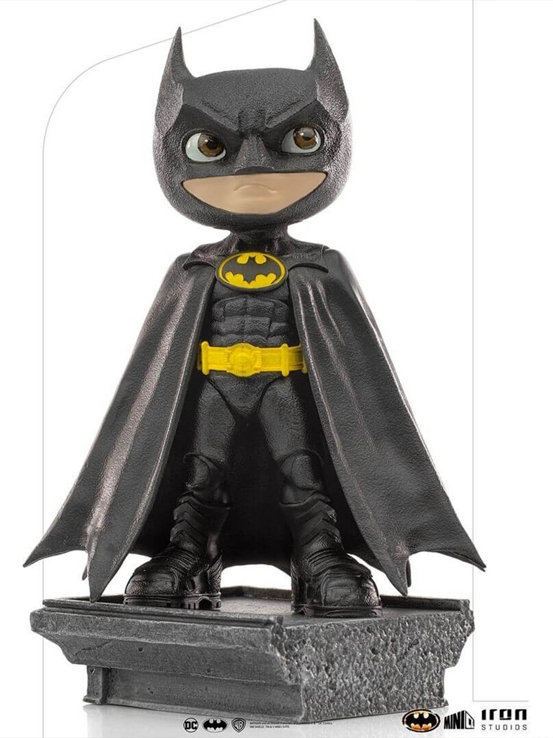

IRON STUDIOS Black & Yellow Batman MiniCo Figure