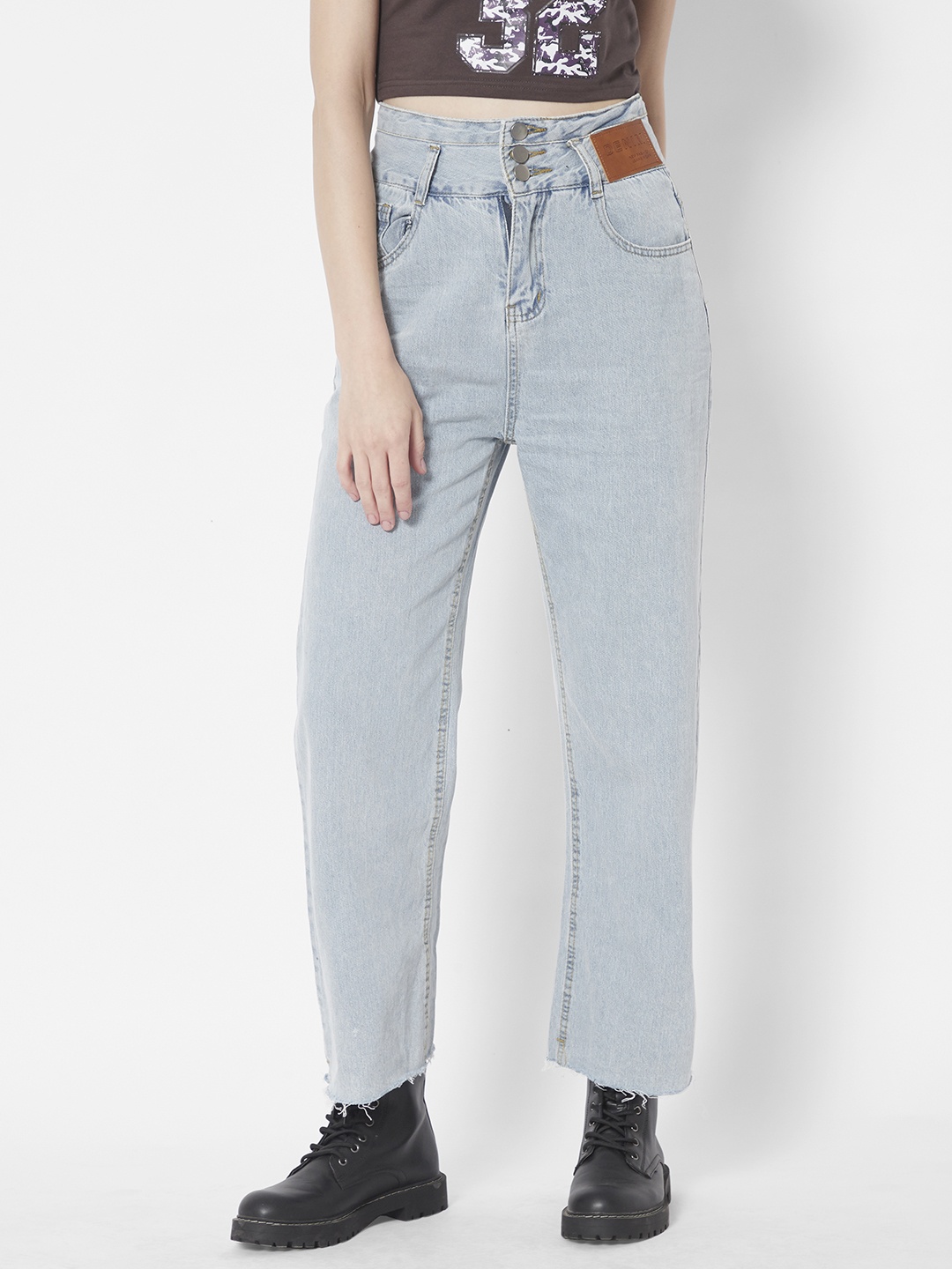 

URBANIC Women Blue High-Rise Stretchable Jeans