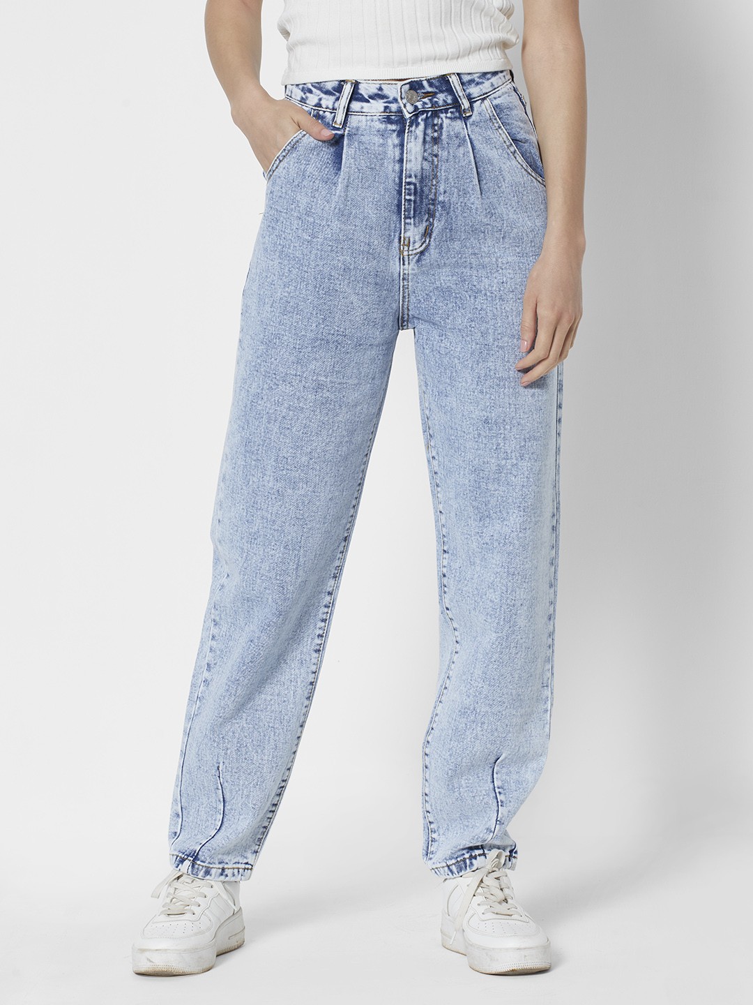 

URBANIC Women Blue High-Rise Stretchable Jeans