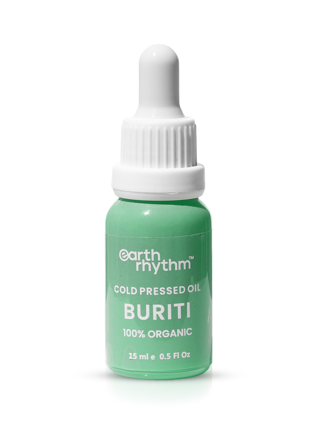 

Earth Rhythm Buriti Cold Pressed Organic Facial Oil 15 ml, Green