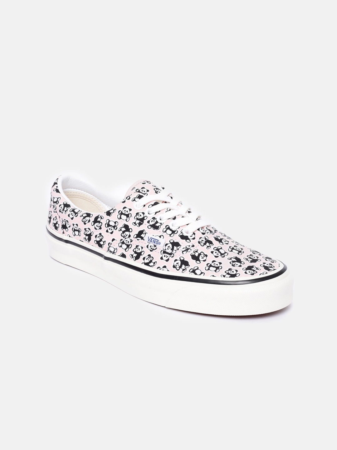 

Vans Unisex Pink & Black Printed Sneakers