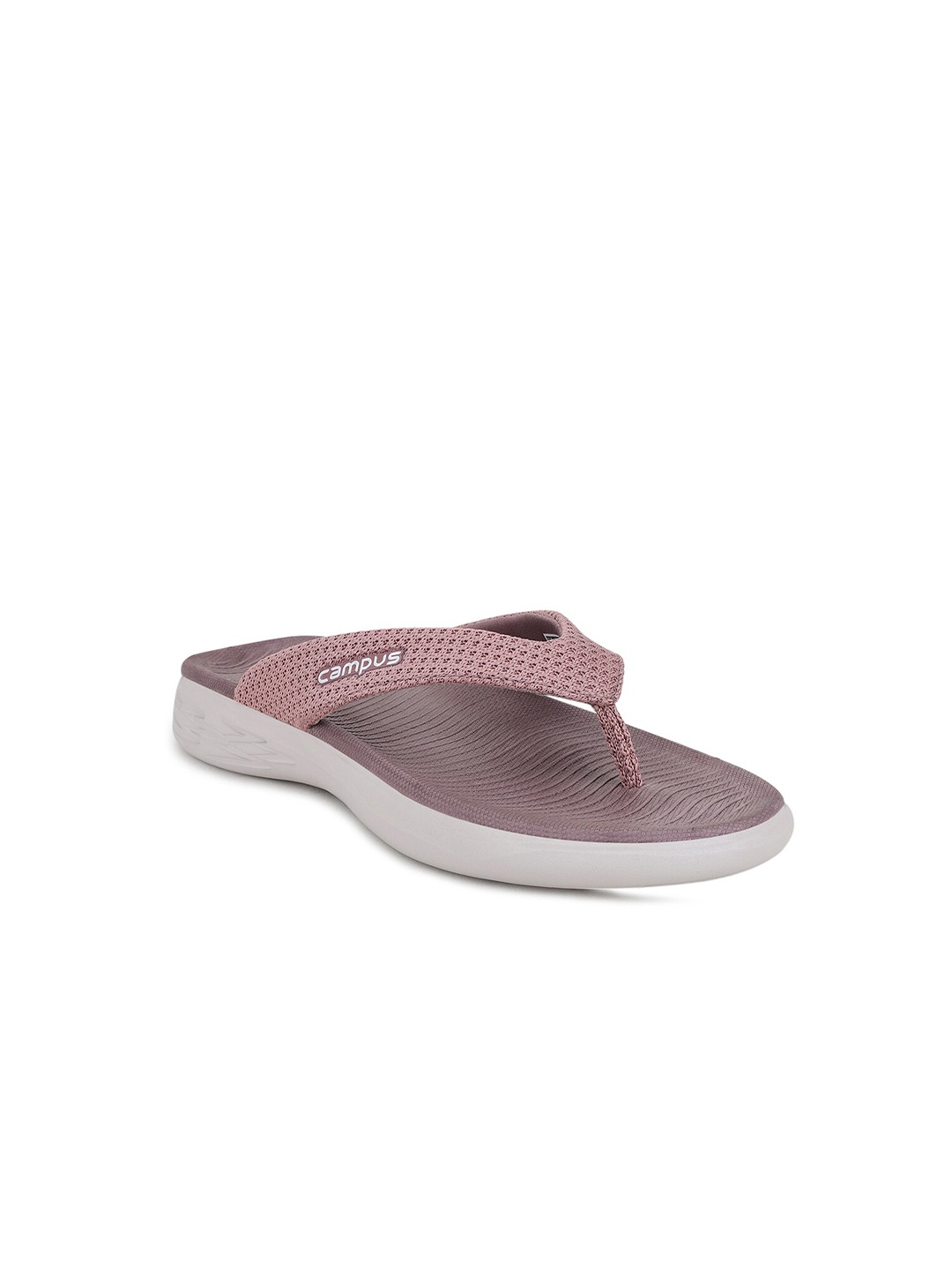 

Campus Women Mauve & White Thong Flip-Flops