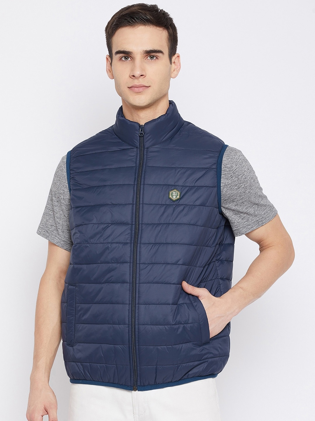 

Duke Men Blue Puffer Jacket