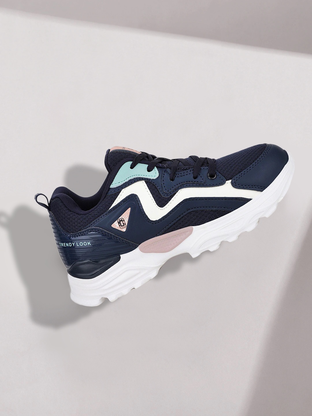 

Campus BIRDIE Women Lace-Up Sneaker, Navy blue