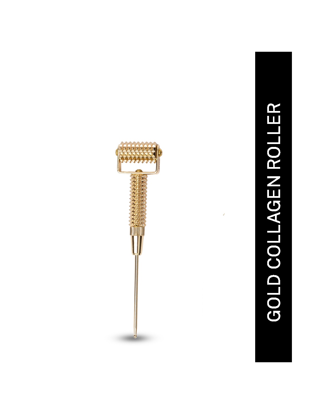 

House of Beauty Golden Collagen Roller, Gold