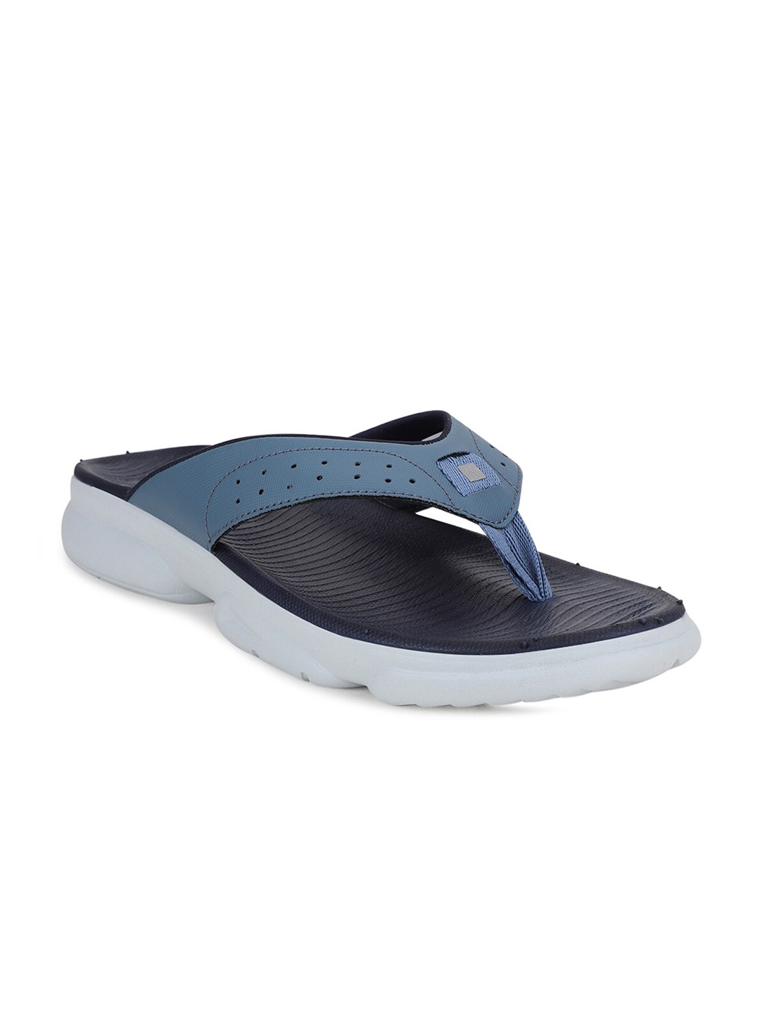 

Campus Men Blue & Black Thong Flip-Flops