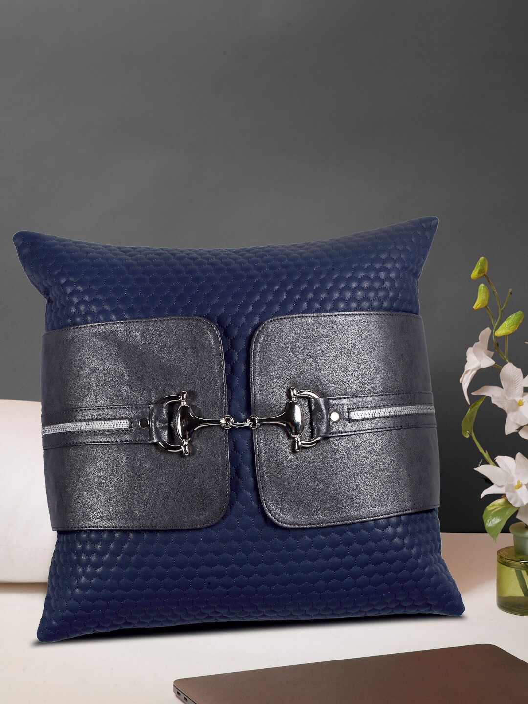 

IMUR Blue Square Cushion Covers