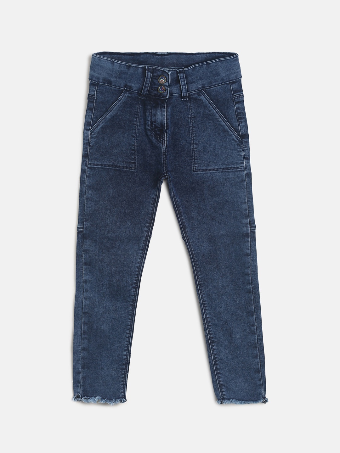 

TALES & STORIES Girls Blue Slim Fit Stretchable Jeans