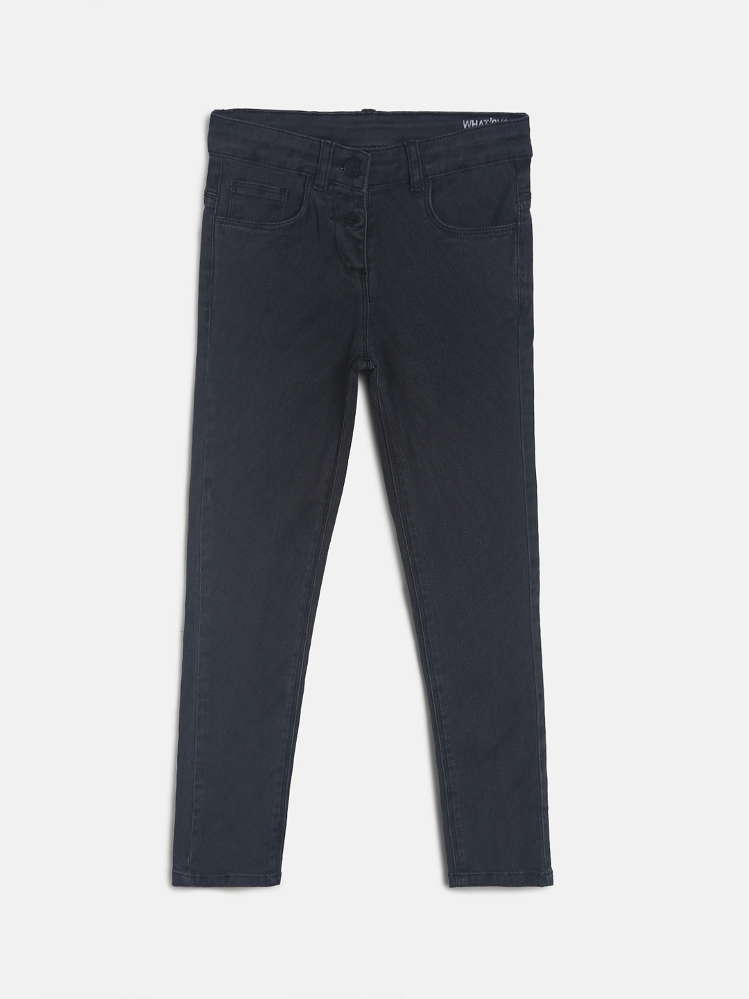 

TALES & STORIES Girls Black Slim Fit Stretchable Jeans