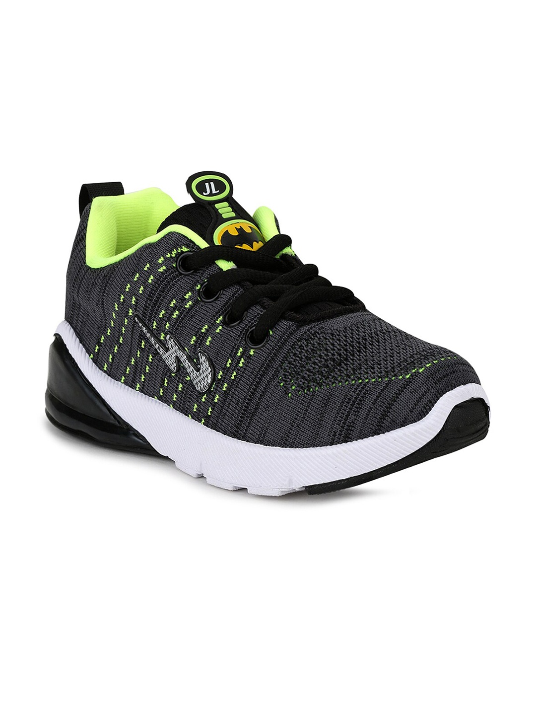 

Campus Kids Black Mesh Running Shoes