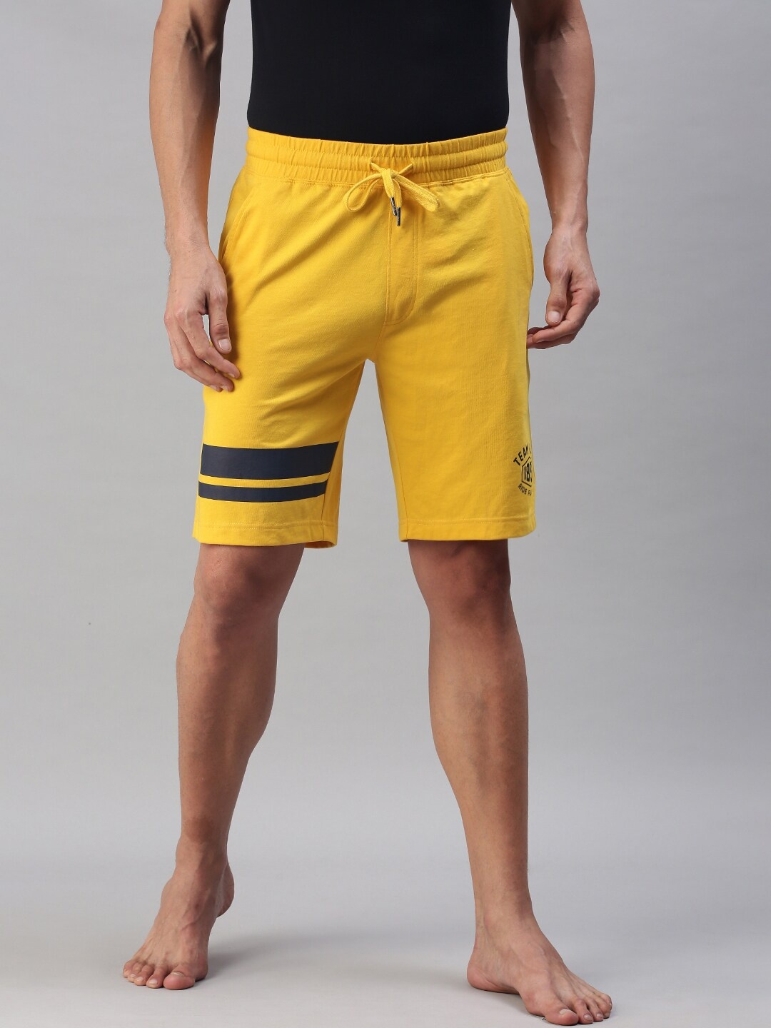 

U S Polo Assn Men Yellow Lounge Shorts
