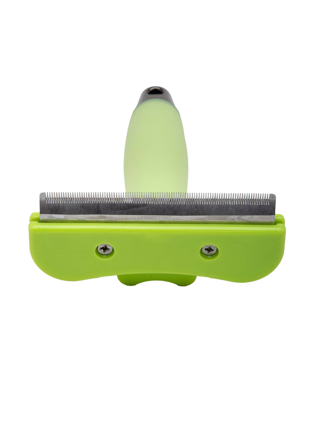 

Emily pets Green Solid Undercoat De-Shedding Pet Comb