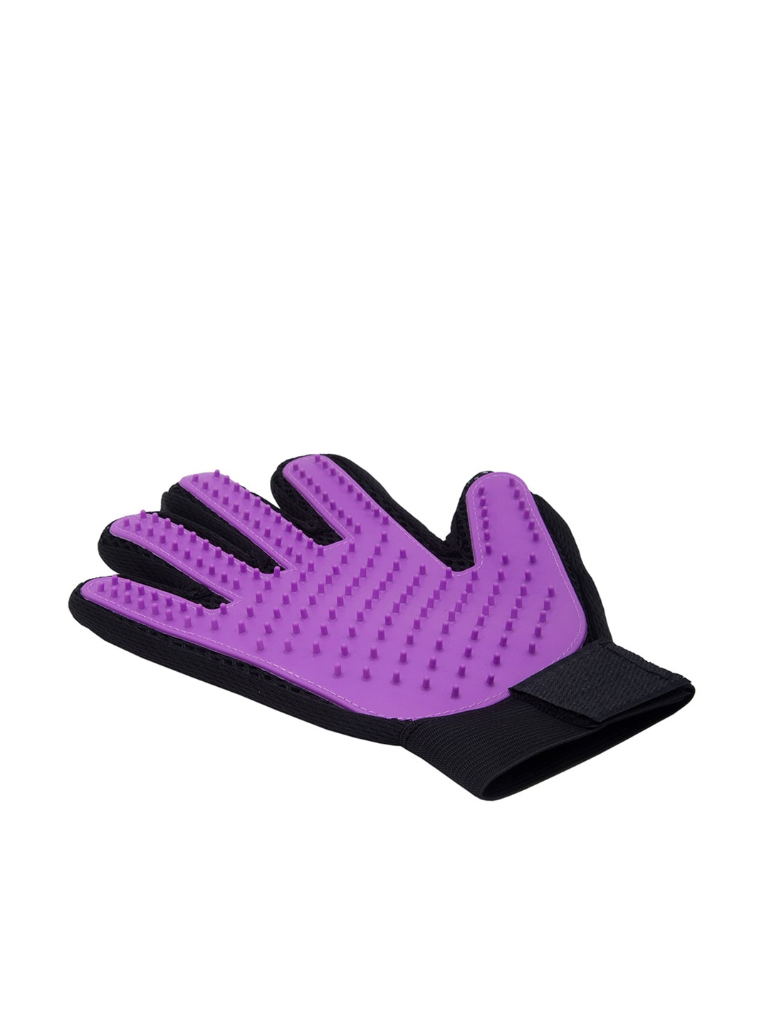 

Emily pets Purple & Black Colourblocked Dog Grooming Glove