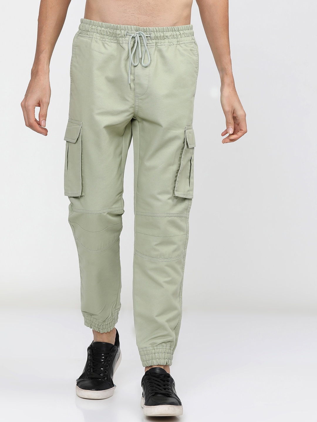 

KETCH Men Grey Joggers Trousers