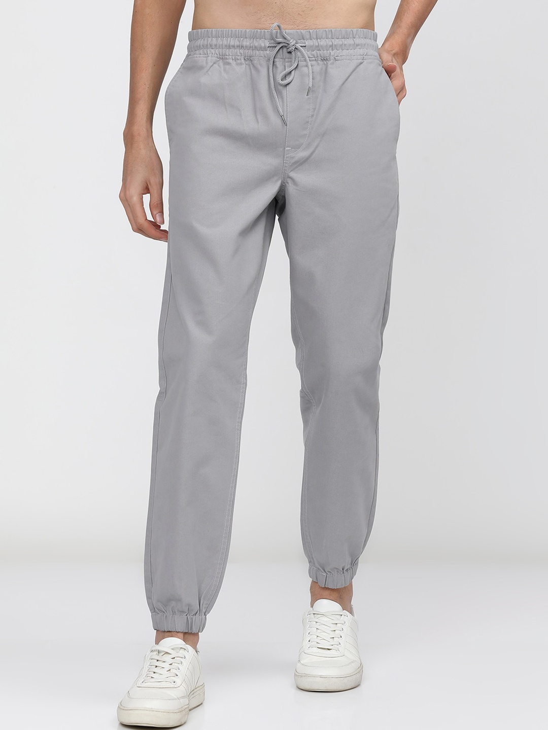 

KETCH Men Grey Joggers Trousers