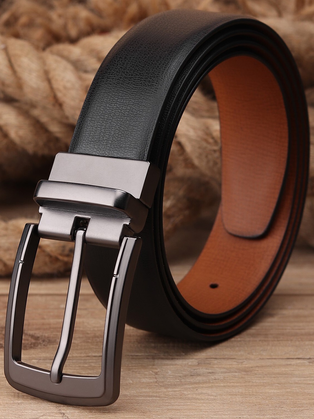 

Kastner Men Black & Brown Reversible Belt