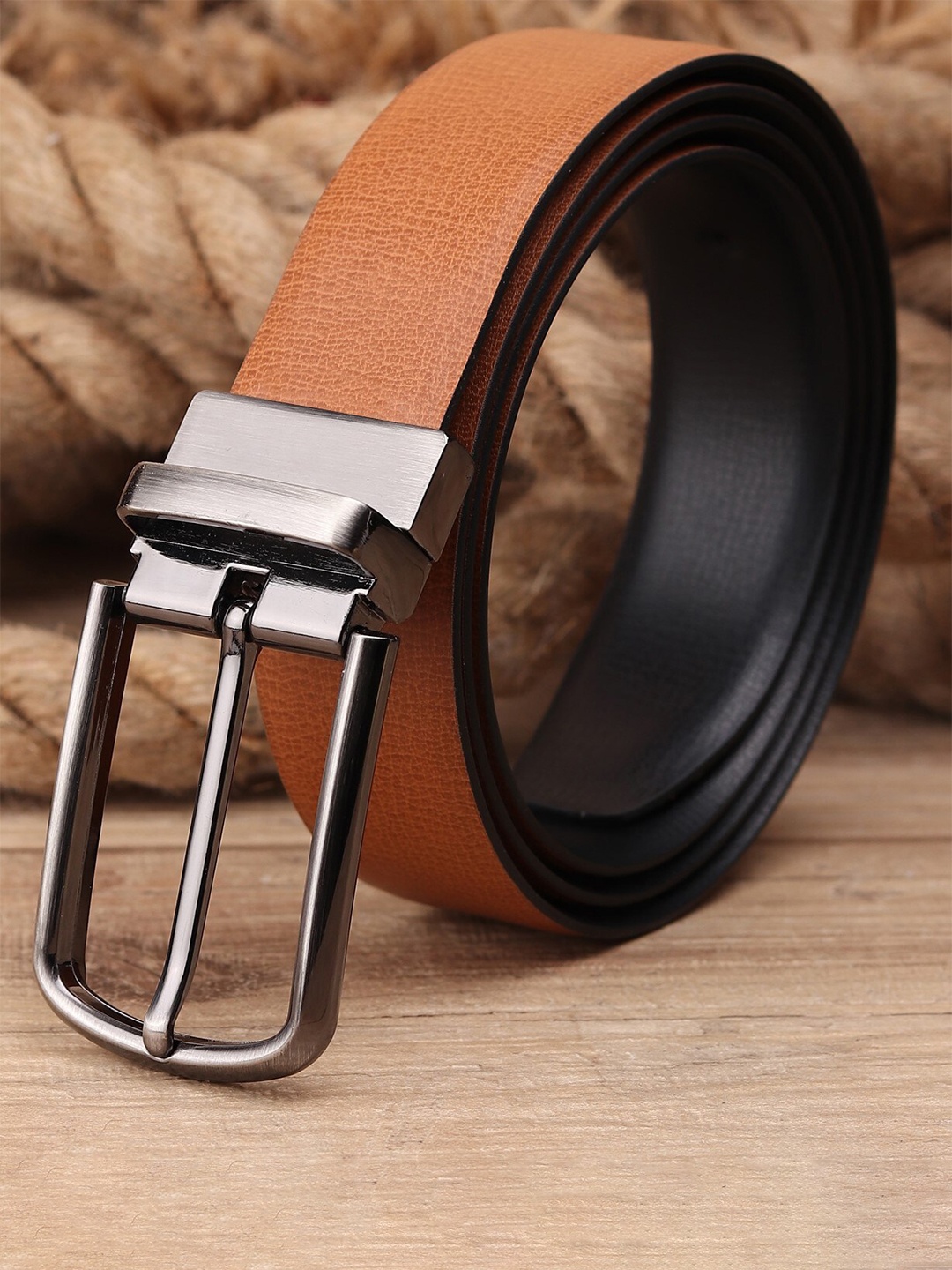 

Kastner Men Black & Brown Reversible Formal Belt