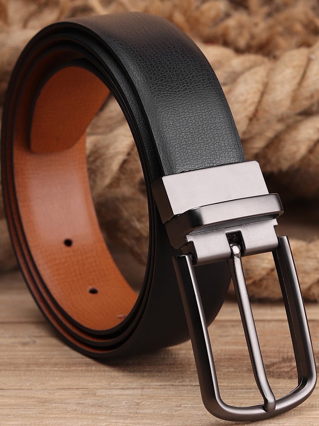 

Kastner Men Black & Brown Reversible Belt